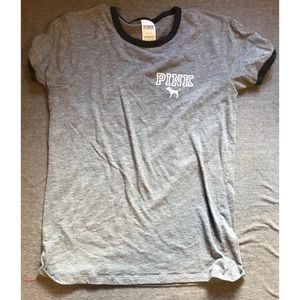 Grey Ringer tee